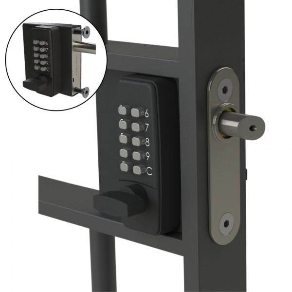 Gatemaster Digital Gate Lock Double Sided 10-30mm - Saunderson Security