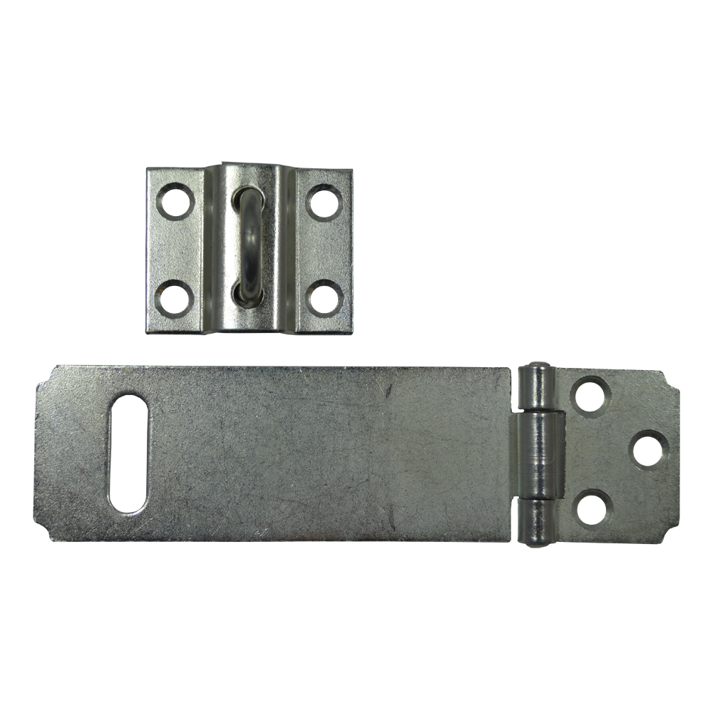 Asec Safety Hasp & Staple Galvanised 115mm