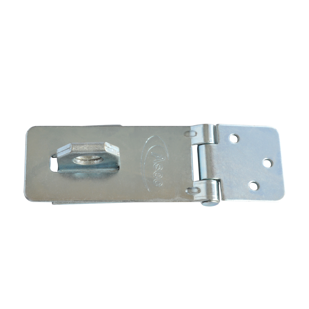 Asec Galvanised Concealed Fixing Hasp & Staple 75