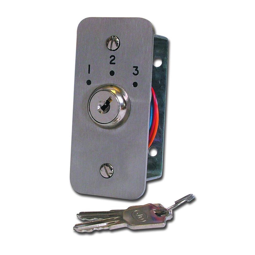 Asec Three Position Key Switch Numbered