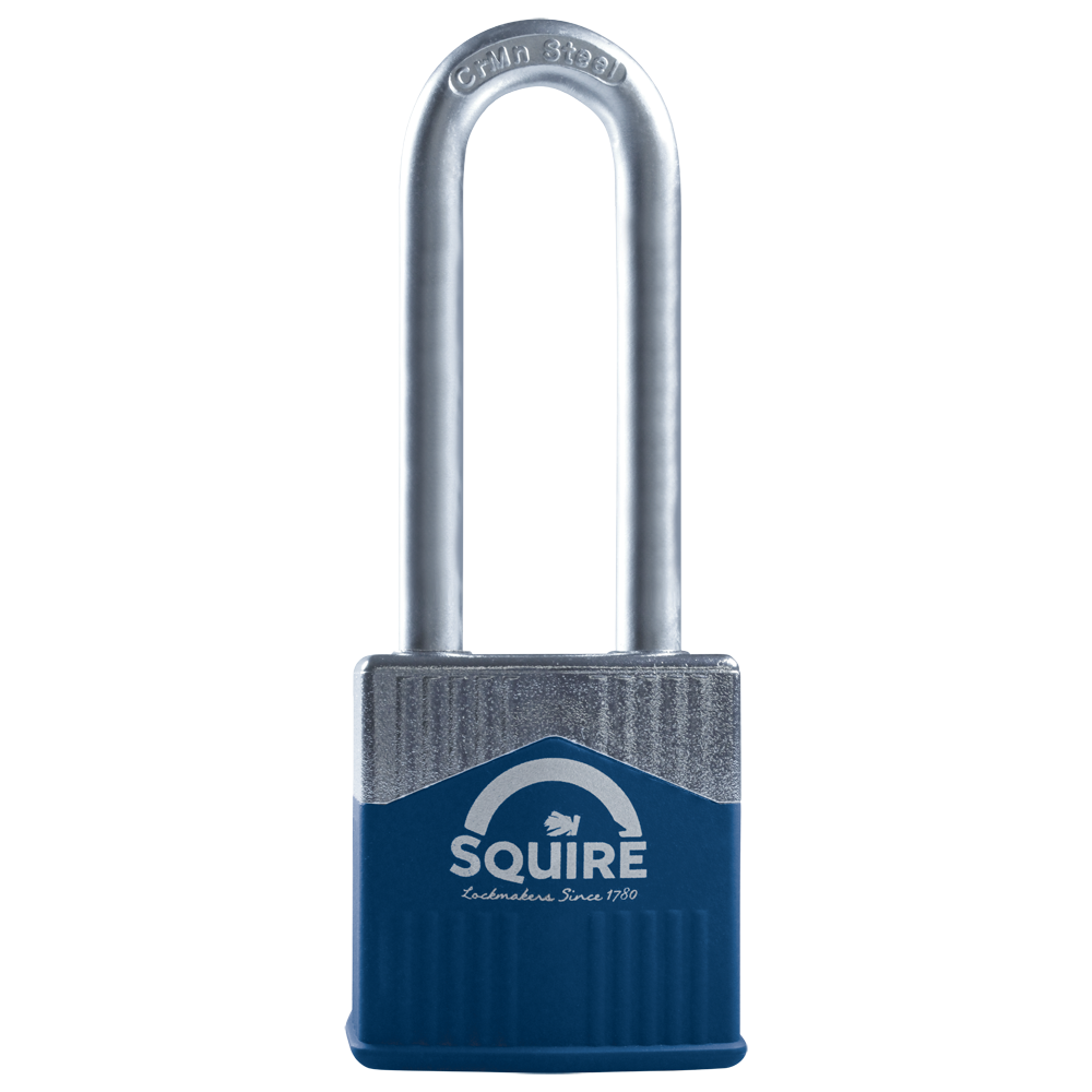 Squire Warrior Long Shackle Padlock 45mm