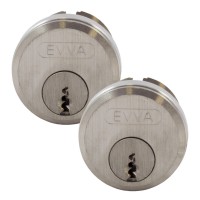 Evva EPS RM3 Screw-In Cylinder NP KA Pair