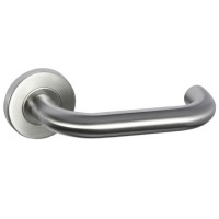 Union 1000 Series Lever On Sprung Rose Curved