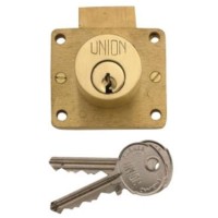 Union Cylinder Drawer Lock 51mm