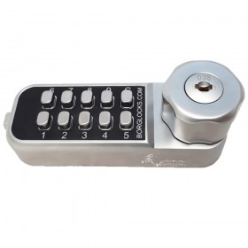 Borg Locks BL1716 Horiz. Mini Cabinet KO Lock SC