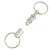 SKS Pull-A-Part Key Rings Chrome Open