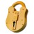 Walsall Fire Brigade Padlock FB14 Yellow Only 